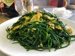 沙葱炒蛋-清真·伊清阁餐厅