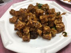 尖椒炒茄丁-乐乐餐厅(湘子庙街店)