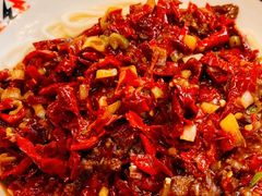 -歹歹的加个面过油肉拌面