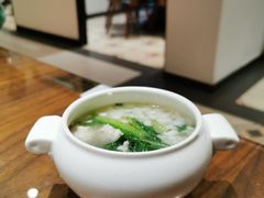 鲜嫩黄花鱼丸汤-将相和·海鲜蒸饺大连菜