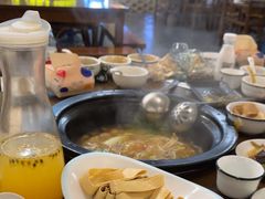 -菌乡缘·野生菌蒸汽鱼火锅(江边夜市店)