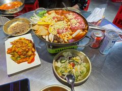 芝士肥牛年糕火锅-Meet Sun韩式大排档(五一广场7MALL店)