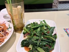 豆豉鲮鱼油麦菜-80s港式茶餐廳