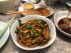 三层肉炒建瓯笋芽-四道菜·福建菜馆(新街口金鹰店)