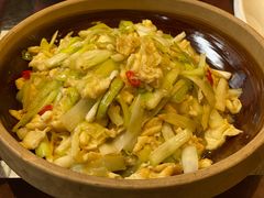 韭黄炒鹅蛋-简朴寨(湘隆时代店)