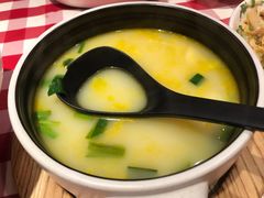 鸡汤小白菜煮榆林豆腐-西贝(上海国际时尚中心店)