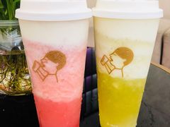 芝芝莓莓桃-喜茶(广州石牌桥店)