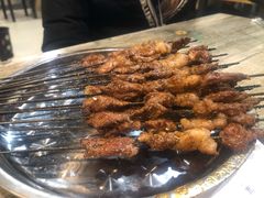生烤羊肉串-大胡子烤羊肉清真(天海夜市总店)