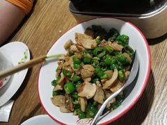 青椒炒油渣-湘味淳(千禧街店)