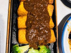 人气铁板肉汁煎豆腐-让我们见个面(祥云小镇店)
