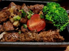 金蒜牛肉粒-三石铁板烧(紫竹桥店)