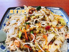 槽菜炒粉干-福州人铭小吃