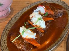 红酒牛肋条配酸奶油-五感食喜(南城店)