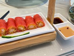 鲜虾红米脆皮肠粉-安蒂娅.悦景轩中餐厅(西乡店)
