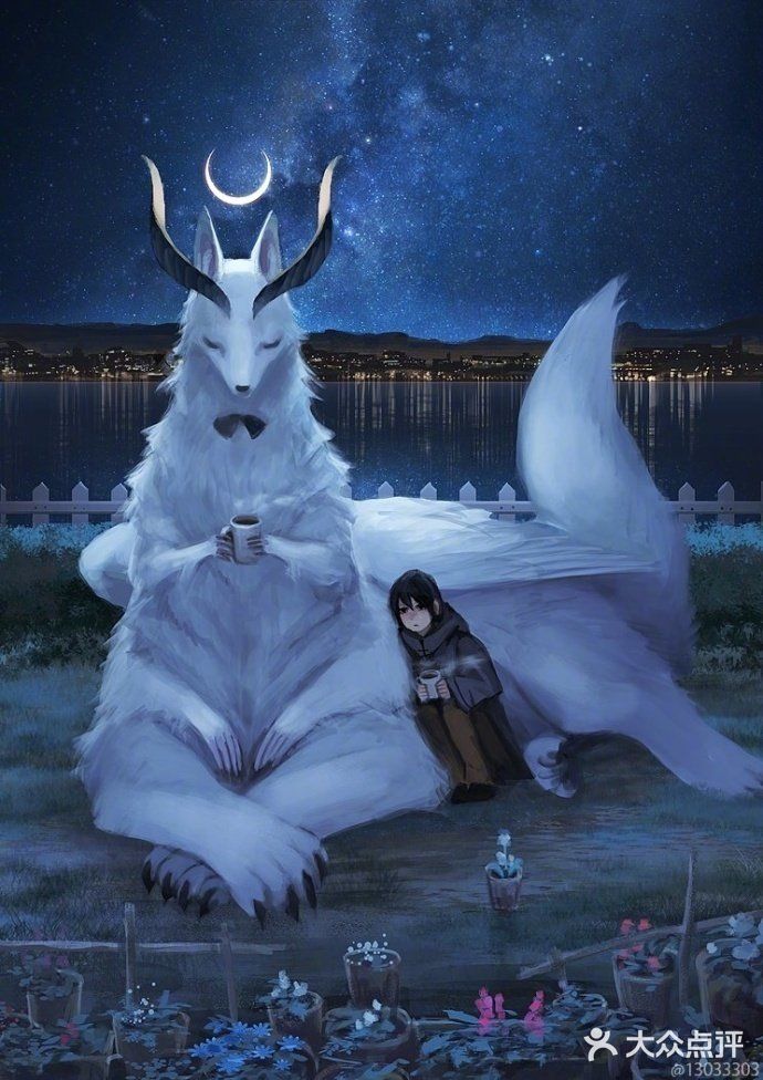 一组动物主题插画作品欣赏🌸🌸