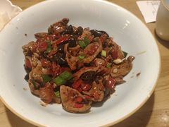 火爆土匪猪肝-湘阁里辣(南岭购物广场店)