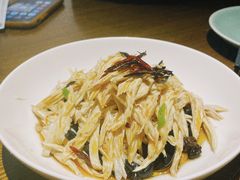 椒香炝腐竹-粗茶淡饭·隐庐私厨(东亭店)