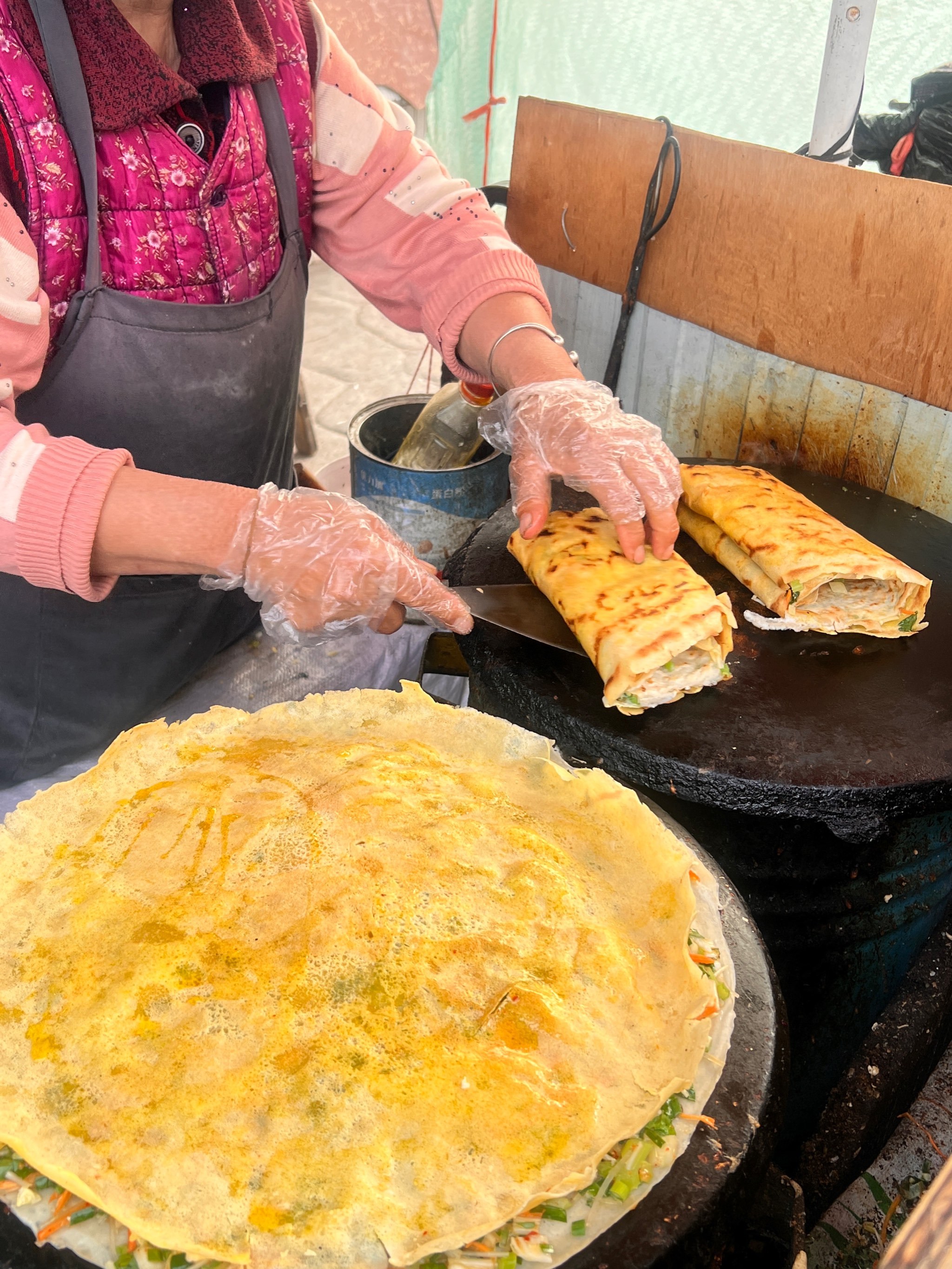 沭阳煎饼才是真的天花板‼️