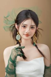 -桃子造型婚纱礼服(凤起广场店)