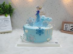 8寸乳脂奶油冰雪女王-Miss蜜思烘焙(城市广场店)