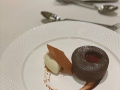 熔浆巧克力蛋糕-福楼法餐厅FLO