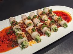 蒜泥白肉-羊门客在·烤盐池滩羊·川菜