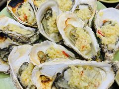 炭烧蒜蓉生蚝-贞姨美食·老字号海鲜大排档