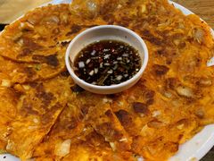 泡菜饼-喇喇排骨火锅·传统韩式脊骨汤(望京西园总店)