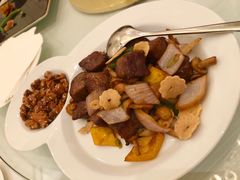 琥珀蒜片澳洲和牛粒-伯衡55·吉品轩(乌鲁木齐南路店)