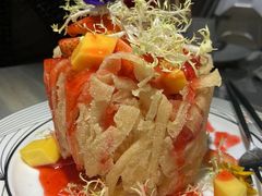 水果苜蓿芽河粉沙律-岭南真味·匠心粤菜(K11店)