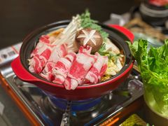牛肉寿喜锅-花时·炭火烧肉(东百中心A馆店)