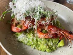 大麦烩饭配虾-BOR Eatery(安福路店)