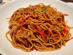 黑椒牛柳丝炒意粉-半秋山西餐厅(巴南万达广场店)