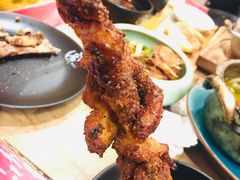 菠萝碳烤鸡腿-斗鸡饭场伙(新南门店)