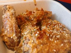 咸蛋黄翅中-前进5路汉堡炸鸡(汉街skp店)