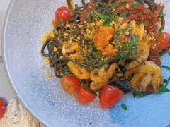 膏蟹海鲜墨鱼面-农畉LONFOOD(福田星河COCOPark店)