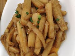 咸蛋黄茄子-勇猛子川菜馆(新军路店)
