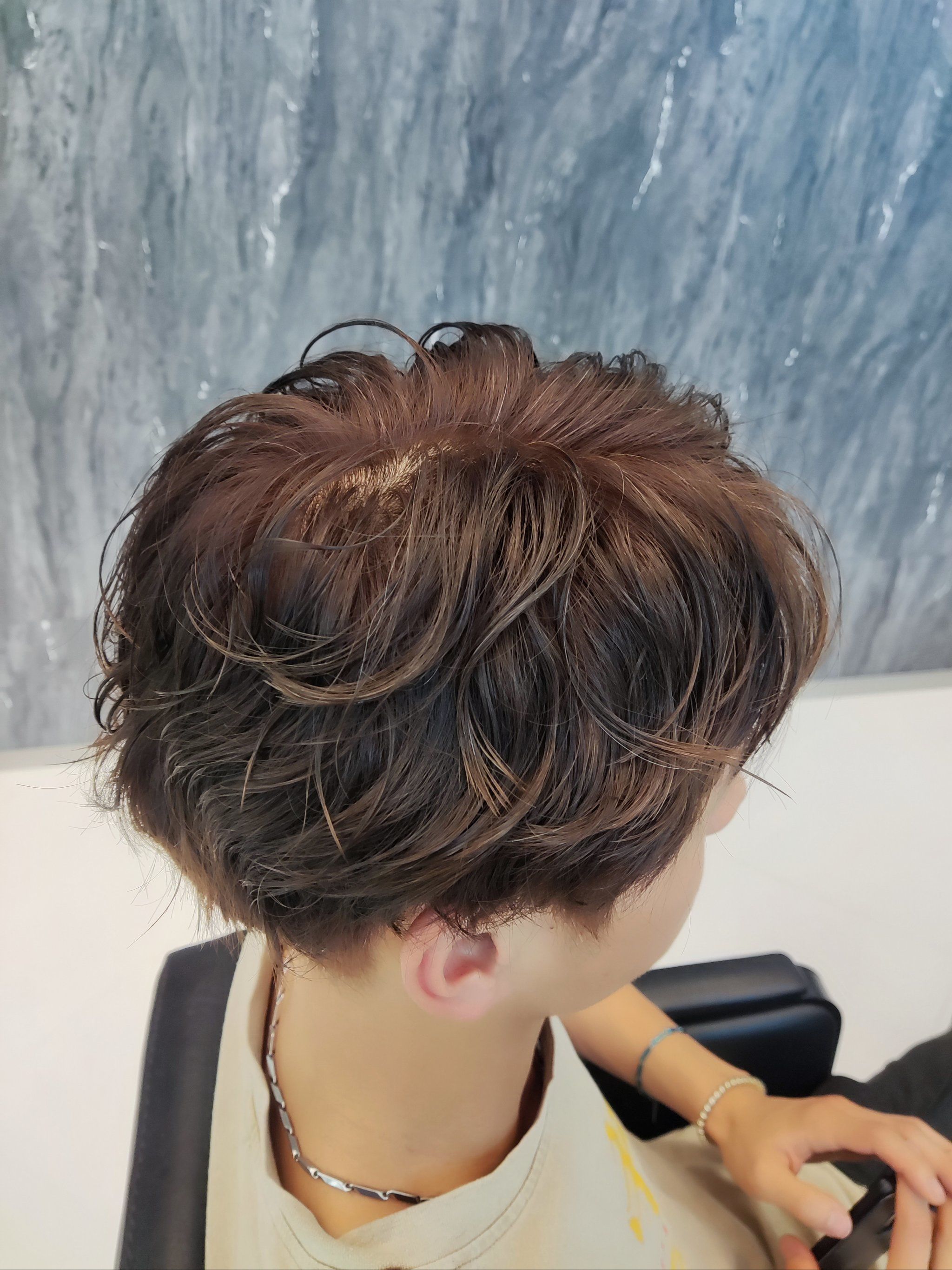 今日发型 #烫发 #烫发造型推荐 #杜尚发型