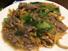 湿炒牛河-幸运牛汕头小黄牛牛肉火锅(梅林店)