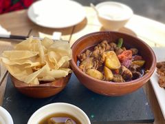 印度咖喱鸡配薄饼-林芝工布庄园希尔顿酒店-猎味中餐厅