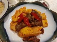 子姜菠萝炒牛肉-红棉中餐厅·广州海航威斯汀酒店