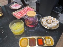 餐具摆设-东味北道熟成·炭火烤肉(九龙店)