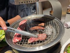 -草家酱蟹炭火烤肉店(珲春南路一店)