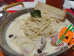 培根奶油意面-赤火牛排(金狮广场店)