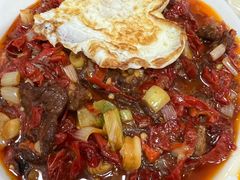 -歹歹的加个面过油肉拌面
