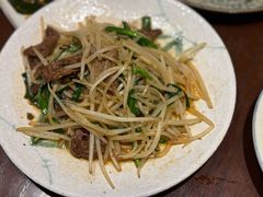 韭菜炒猪肝-纹兵卫手打荞麦面日料(虹桥本店)