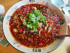 水煮退秋鱼-自贡盐帮菜·玩辣餐厅(樱花园西街店)