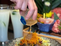 飞鱼籽蘑菇温沙拉-铭牛烧肉·和牛海鲜自助(高新月牙湖店)