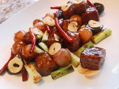 葱爆和牛粒-临江宴(陆家嘴店)