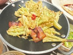 干锅酱肉花菜-醉庐·新上海菜(南京西路店)